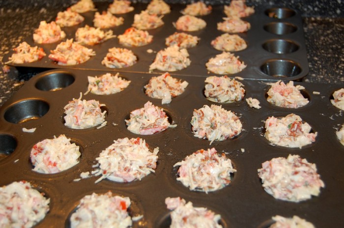 Bacon Tomato Cups in Pan