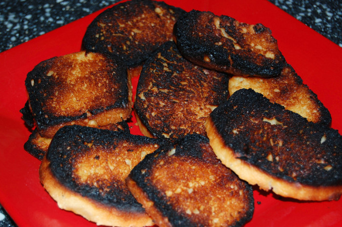 Burnt Sourdough Bread