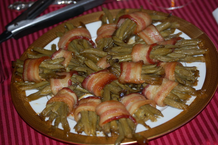 Bacon-wrapped Green Bean Bundles