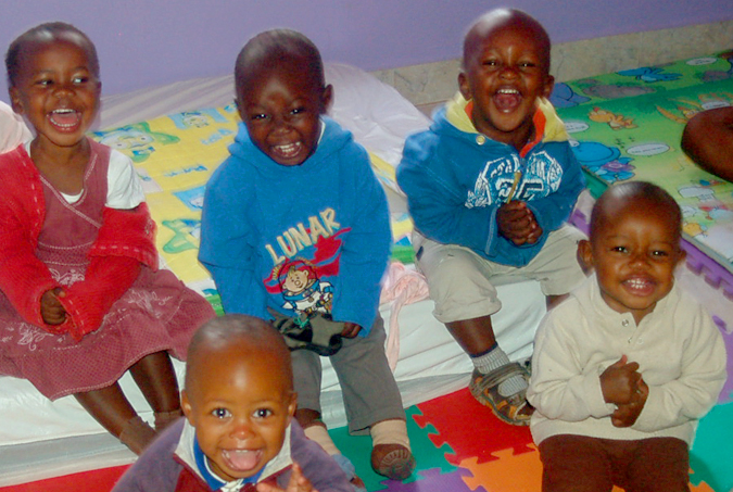 Mercy House Kenya Babies Smiling