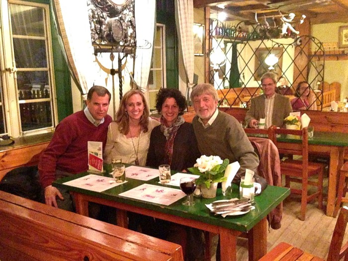Birthday Dinner at Weingut Heuriger Reinprecht in Vienna Austria