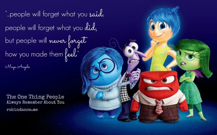 The One Thing People Always Remember About You by Robin Dance