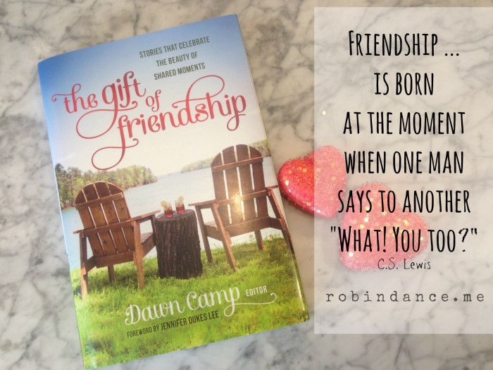 The Gift of Friendship gift book - CS Lewis Quote