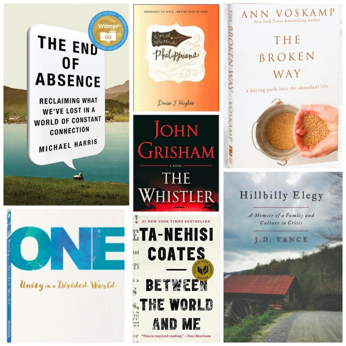 Book Collage - September 2016