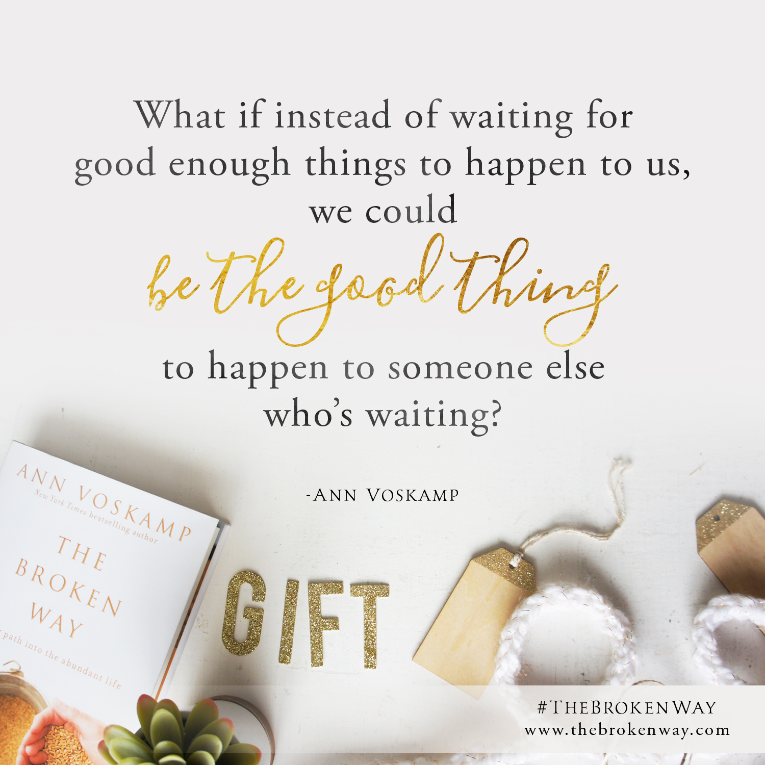 The Broken Way, Ann Voskamp’s newest releases Tuesday. Order TODAY & you’ll get extras!